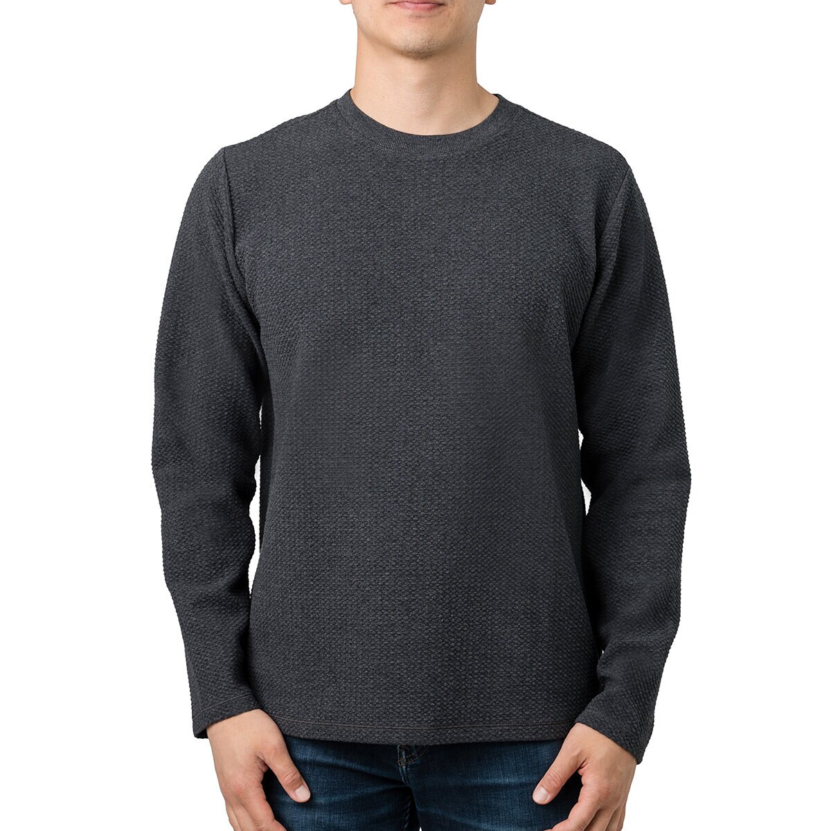 Rough Dress Sudadera para Caballero Gris Mediana
