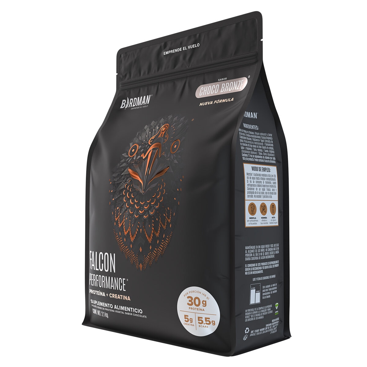 Birdman Falcon Performance Proteína Vegetal Sabor Chocolate 2.1 kg