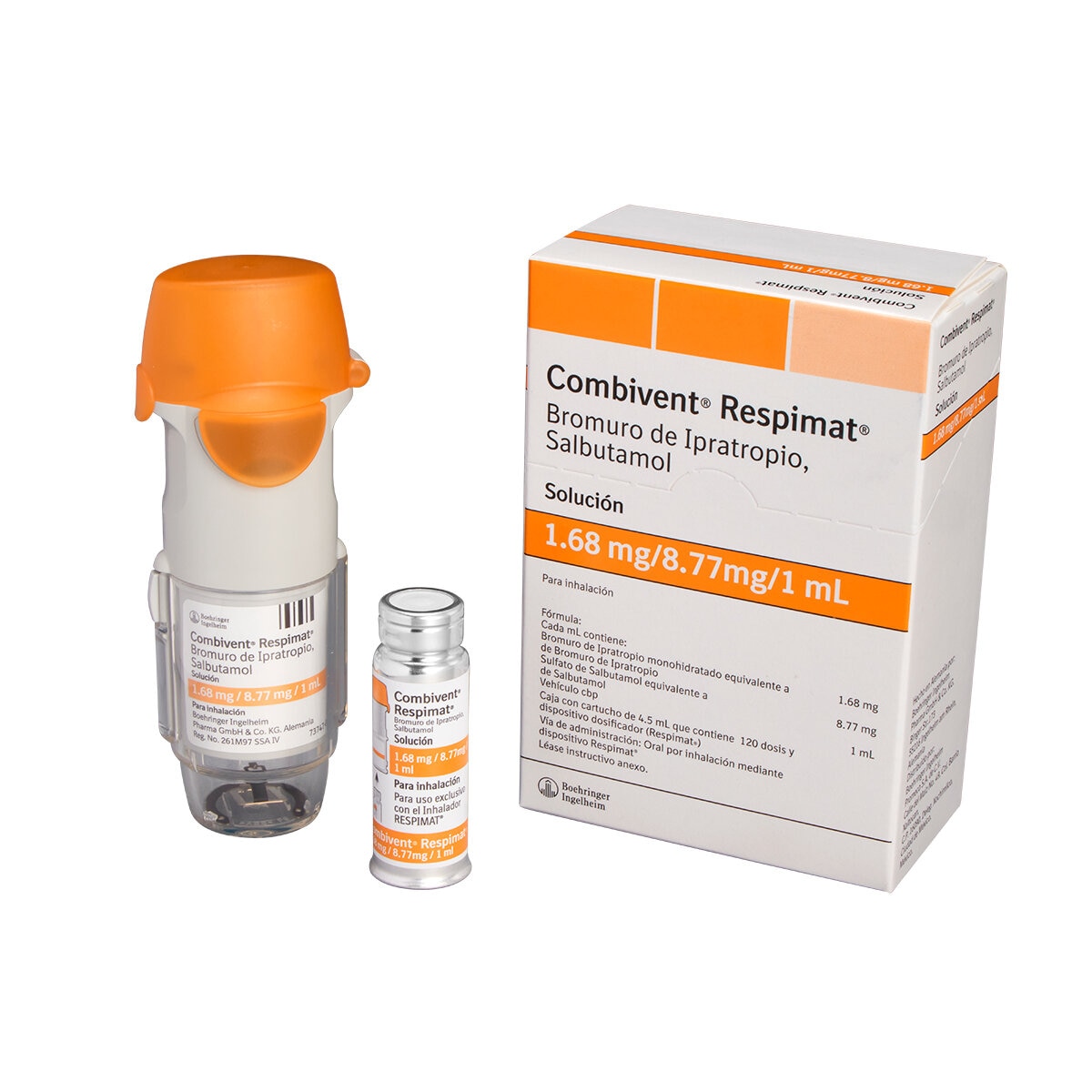 Combivent Respimat inhalación Solución 1ml 