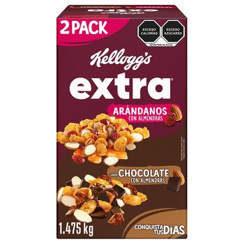 Kellog's Extra 2 Pack Arándanos y Chocolate 1.4 kg