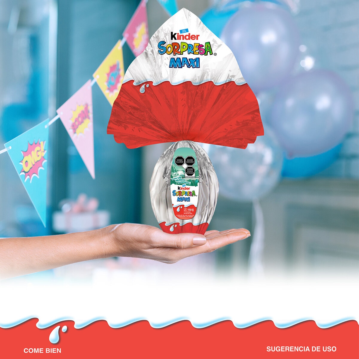 Kinder Sorpresa Maxi Huevo de Chocolate 100 g
