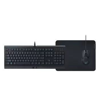 Razer Level Up Bundle: Teclado Cynosa Lite, Alfombrilla para Mouse Gigantus, Mouse Viper Mini