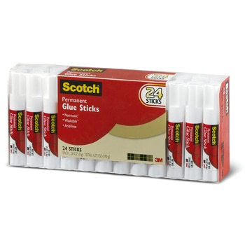 Scotch Lápiz Adhesivo Transparente 24 Piezas