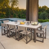 SunVilla, Anchor Comedor para Exterior de 9 Piezas