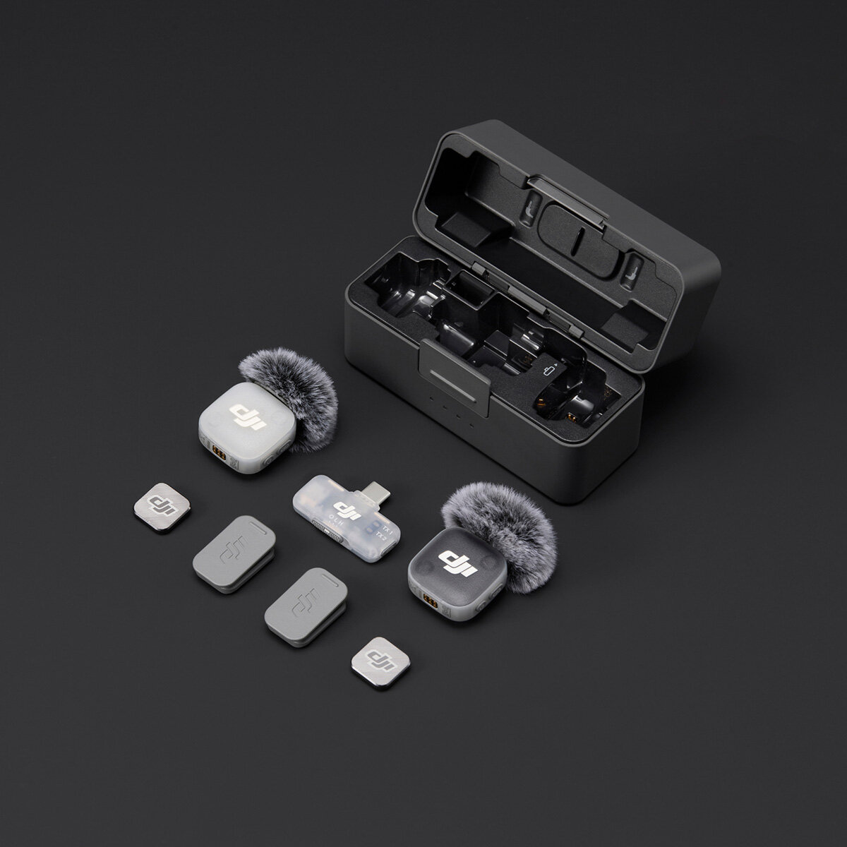 DJI Mic Mini 2 Micrófono (2 Transmisores + 1 Receptor Móvil + Estuche de Carga) DJI Mic Mini 2 Micrófono (2 Transmisores + 1 Receptor Móvil + Estuche de Carga)