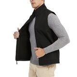 Hawke & Co Chaleco Softshell para Caballero Negro Chica
