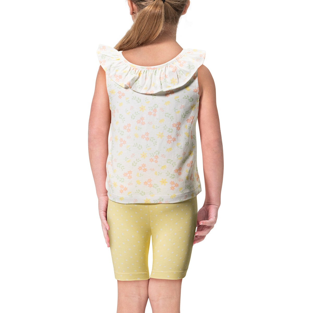 Nicole Miller Conjunto de 6 Piezas para Niños y Niñas Rosa / Verde / Amarillo 7 Años