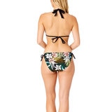 Hurley Traje de Baño Reversible de 2 Piezas para Dama negro extra grande