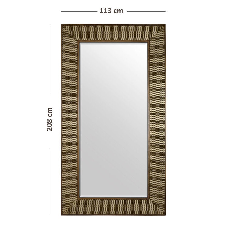 Luvi Home, Fiocco Oro, Espejo De Pie Luvi Home, Fiocco Oro, Espejo De Pie