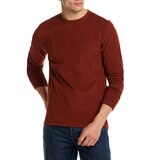 Weatherproof Vintage Playera de manga larga para Caballero Naranja Extra Grande