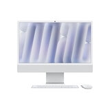 Apple iMac 24" 256GB 4.5K Chip M4 Plata CPU de 10 Núcleos GPU de 10 Núcleos Memoria Unificada de 16GB
