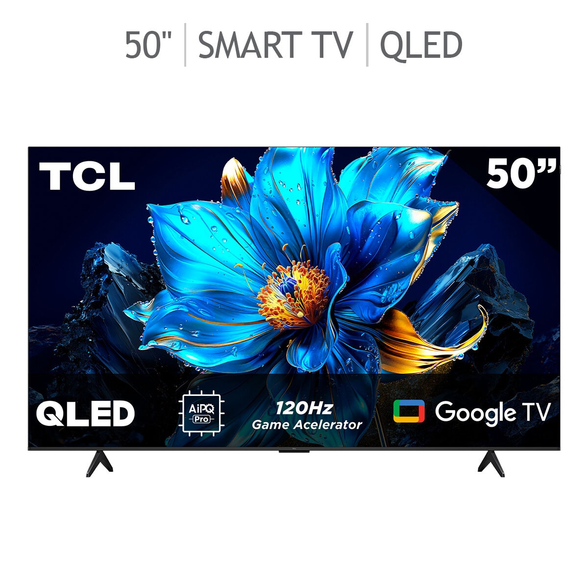 TCL Pantalla 50" 4K QLED Google TV