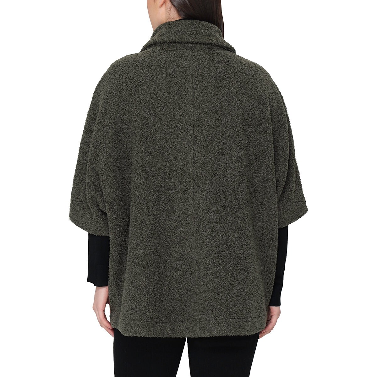 Nicole Miller Original Chamarra para Dama Verde Grande / Extra Grande