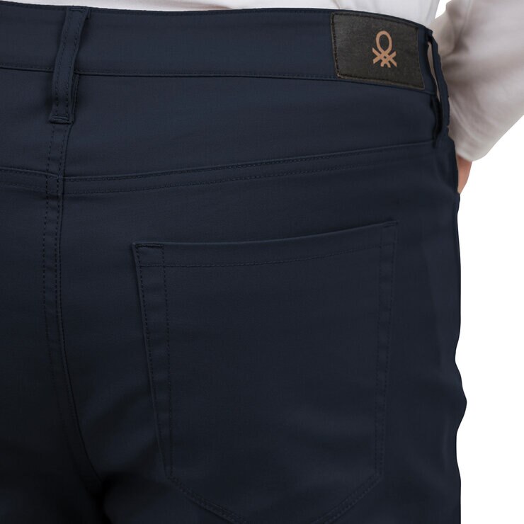 United Colors of Benetton Pantalones para Caballero Azul 30X29