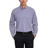 Kirkland Signature Camisa de vestir para Caballero Azul Cuello 18 Manga 34/35