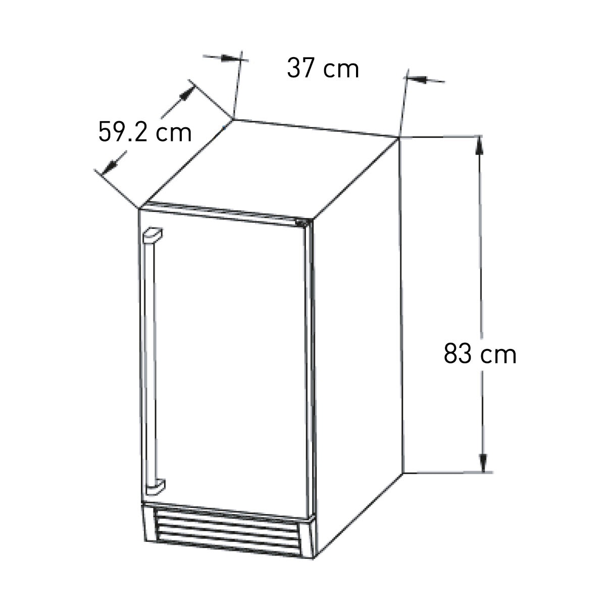 Thor Kitchen Maquina de Hielo 15"