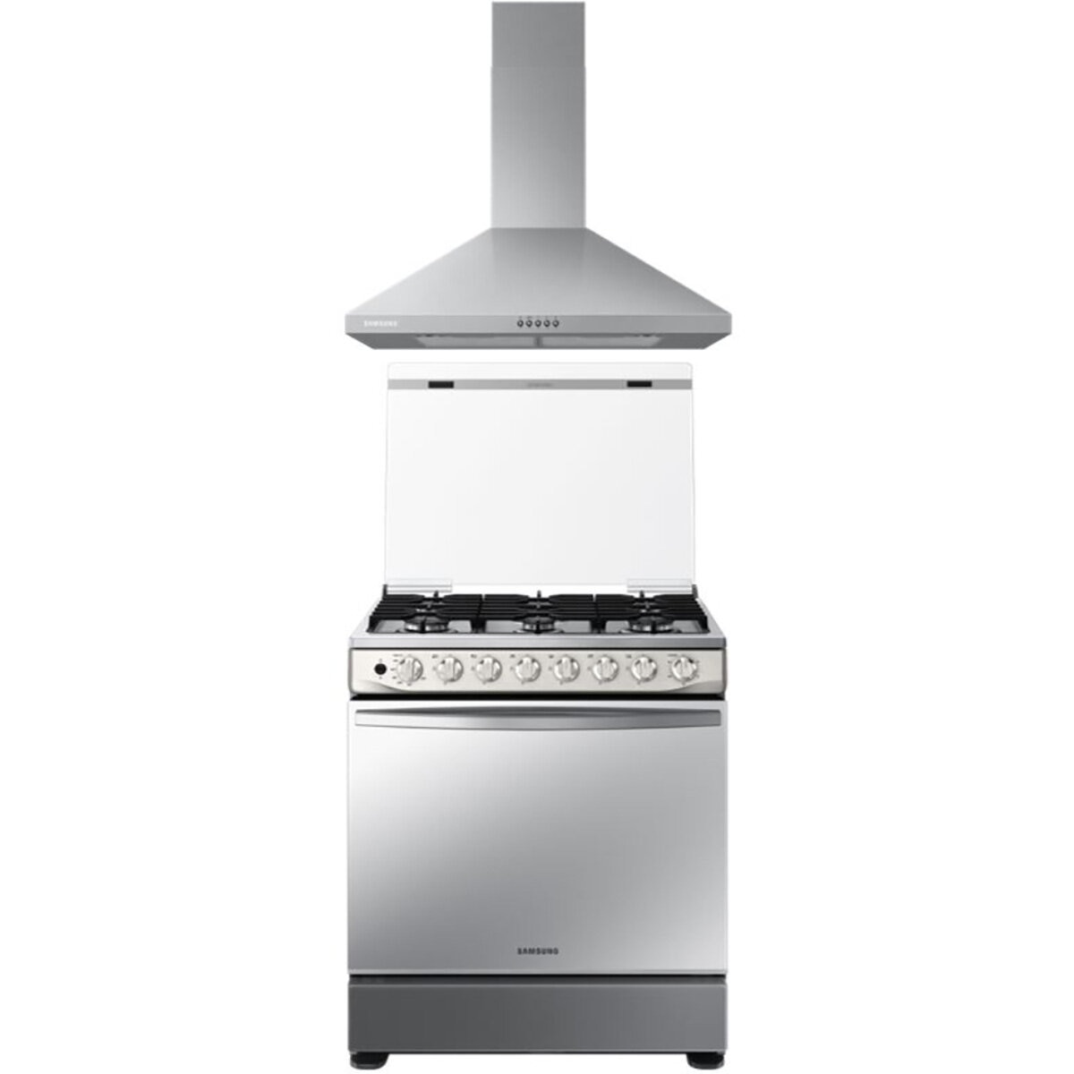Samsung Combo Campana y Estufa con 5 Quemadores