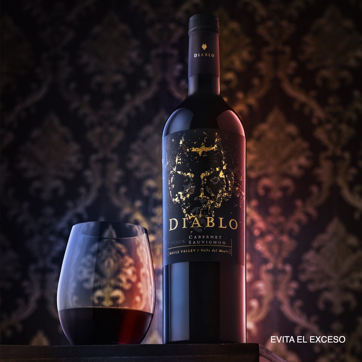 Vino Tinto Diablo Dark 750ml