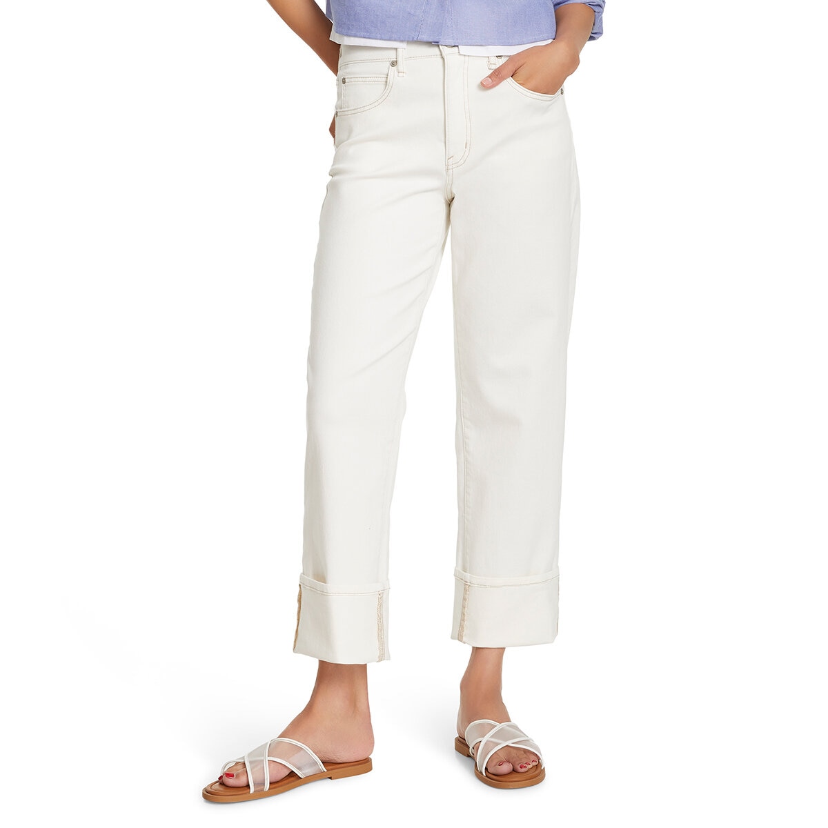 Jessica Simpson Jeans para Dama Beige 8