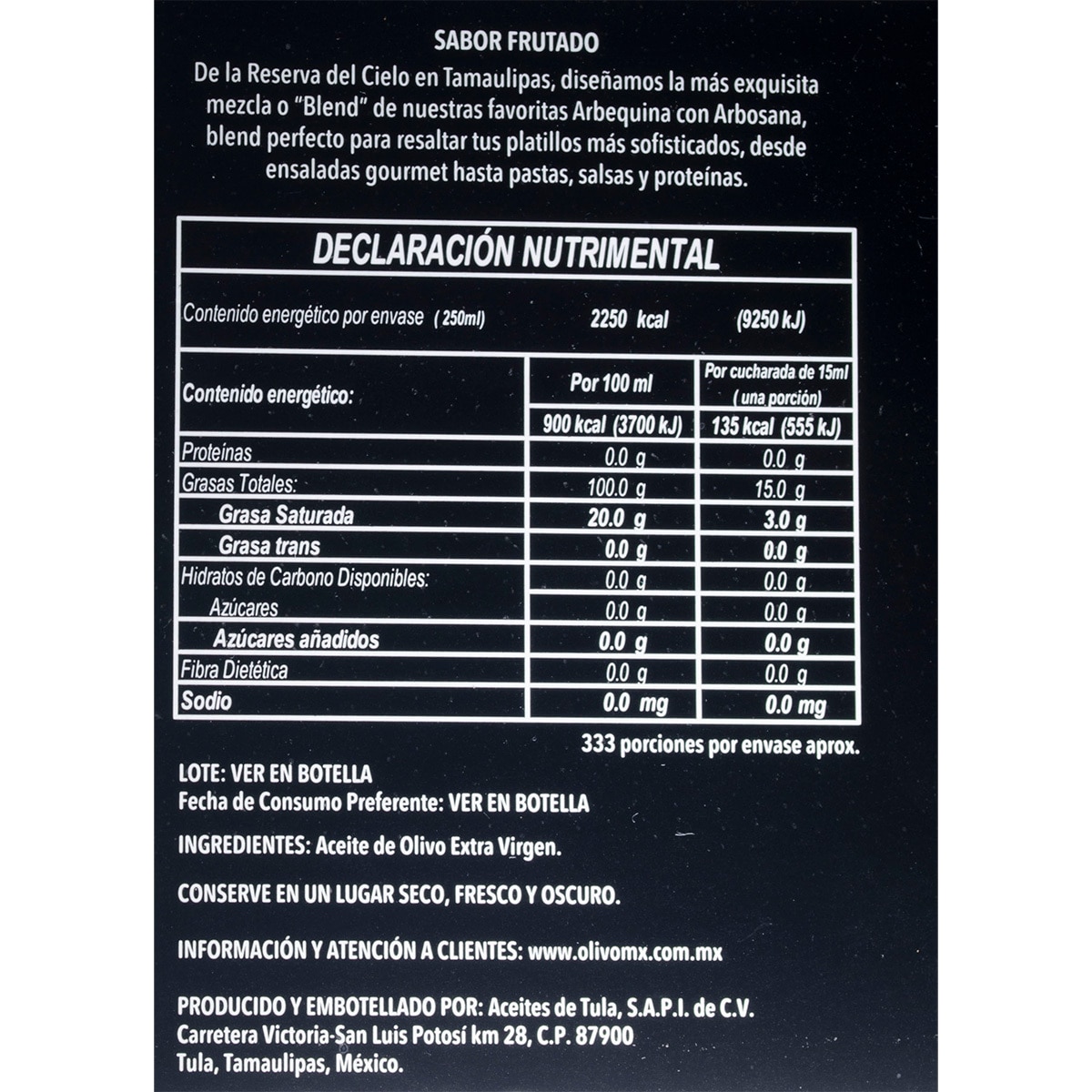 Olivo Del Cielo Aceite de Oliva Garrafa de 5 l