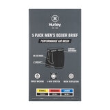 Hurley Bóxer para Caballero 5 piezas Negro Grande