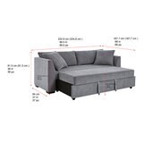 Thomasville, Sofá Convertible de Tela Thomasville, Sofá Convertible de Tela