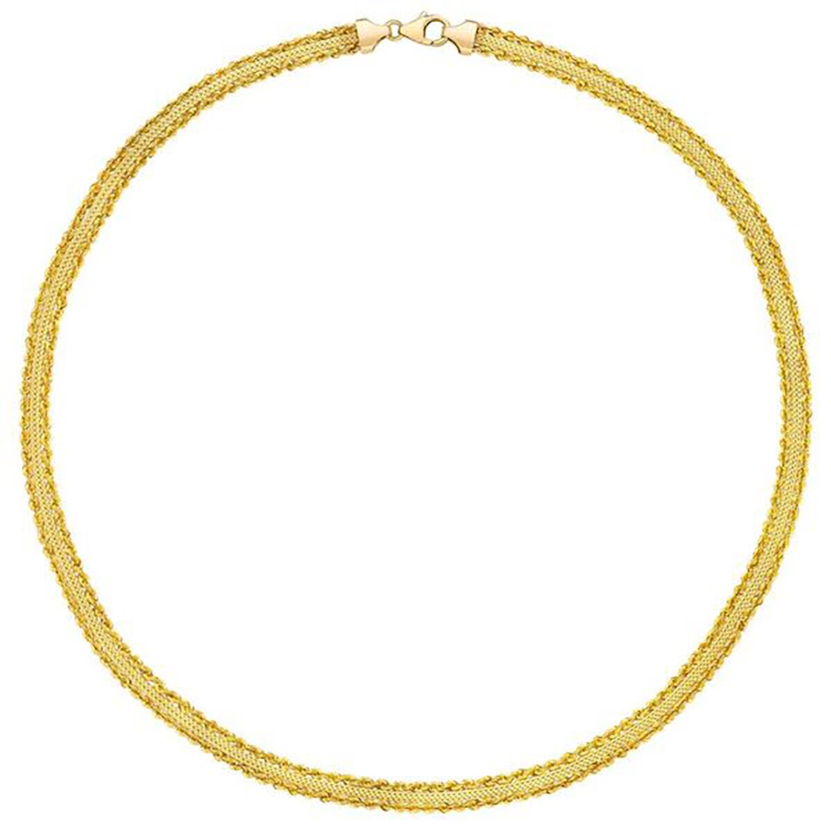 Cadena para Dama, 45.72cm, Oro Amarillo de 14k
