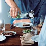 WMF Jarra de Cristal con Tapa de Acero Inoxidable de 1L WMF Jarra de Cristal con Tapa de Acero Inoxidable de 1L