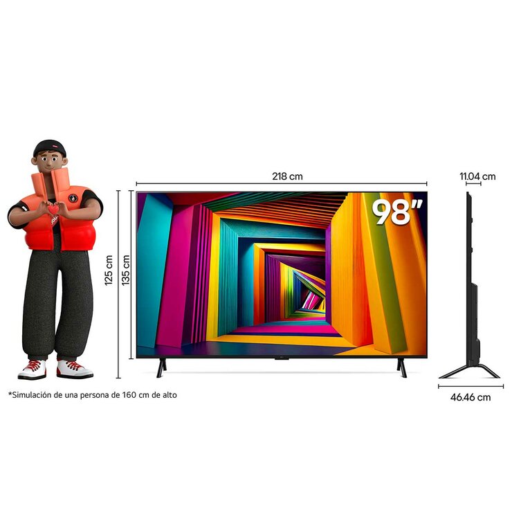 LG Pantalla 98" UHD 4K Smart TV
