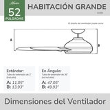 Hunter, Ventilador Anza 52"