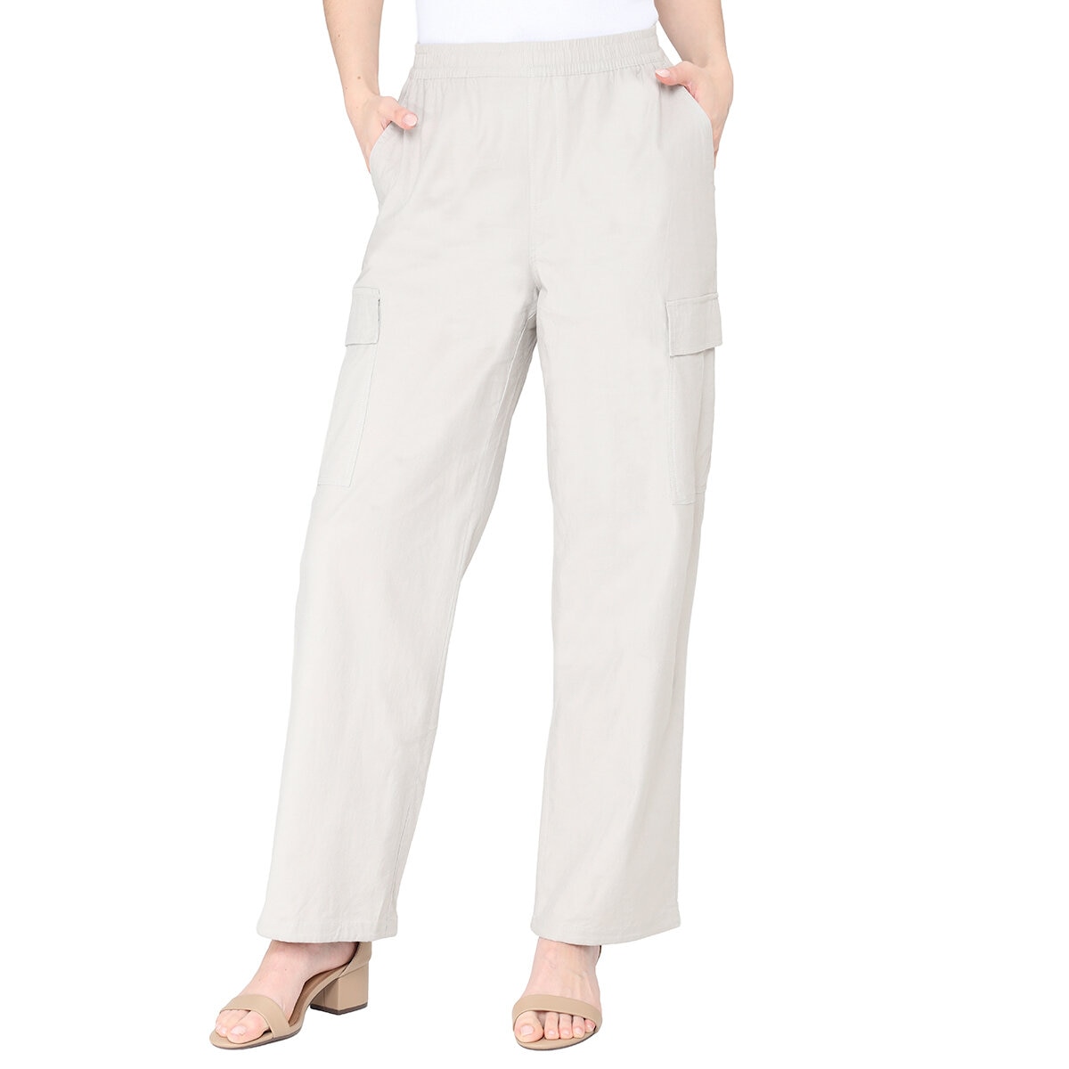Nicole Miller Original Pantalones Cargo tipo Lino para Dama Varias Tallas y Colores