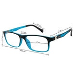 Hippo 5316 Black/Blue Armazón Oftálmico