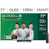 LG Pantalla 77" OLED 4K Smart TV