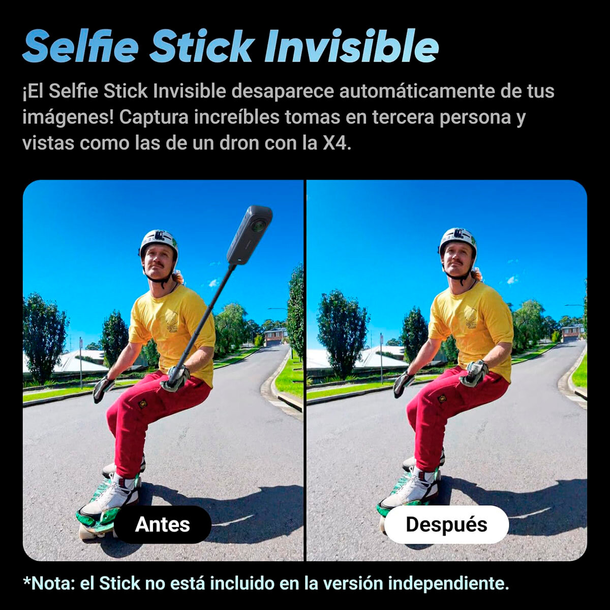 Insta360 Cámara de Acción Explorer Combo