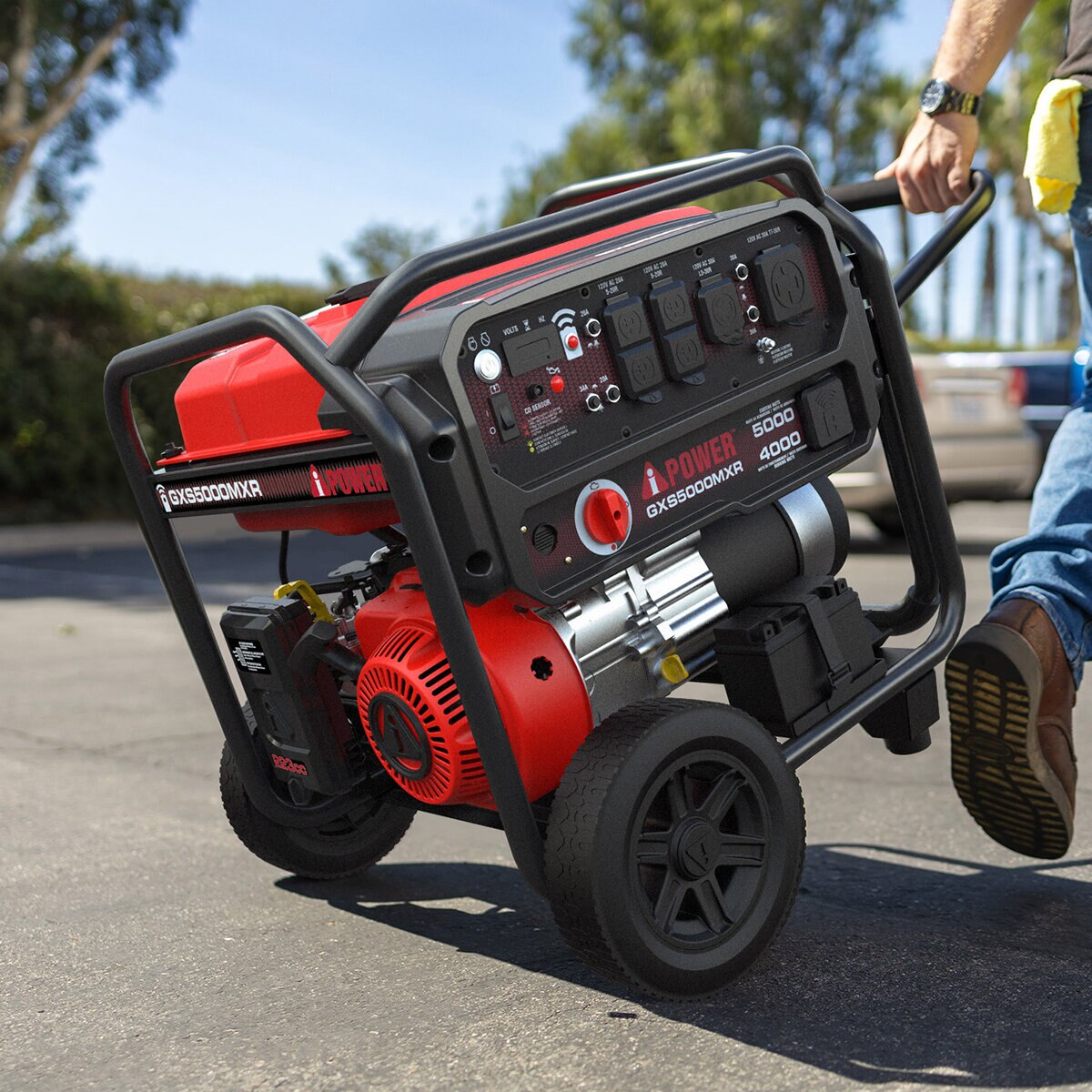 AiPower, Generador Portatil GXS5000MXR Control Remoto