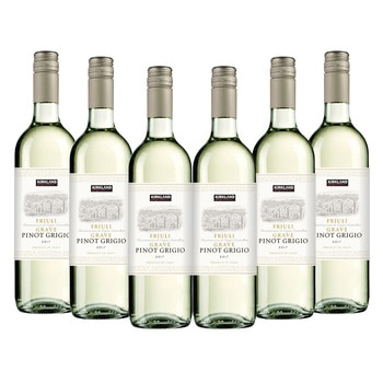 Vino Blanco Kirkland Signature Pinot Grigio Friuli 6/750ml