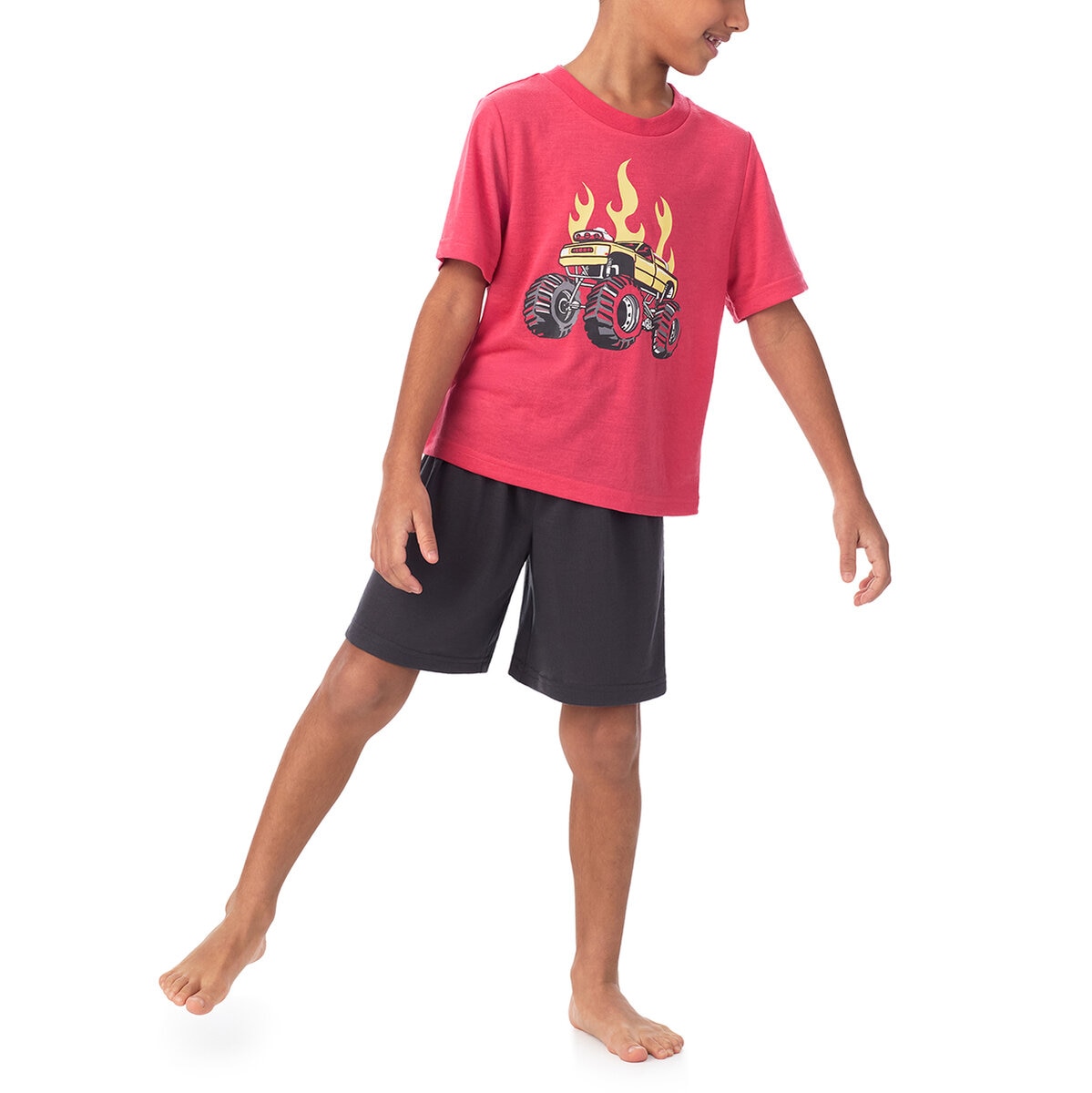 Saint Eve Pijama 3 piezas para Niños y Niñas Rojo 7 / 8 Años