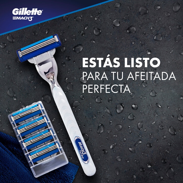 Gillette Proglide Máquina para Afeitar Recargable con 9 Cartuchos