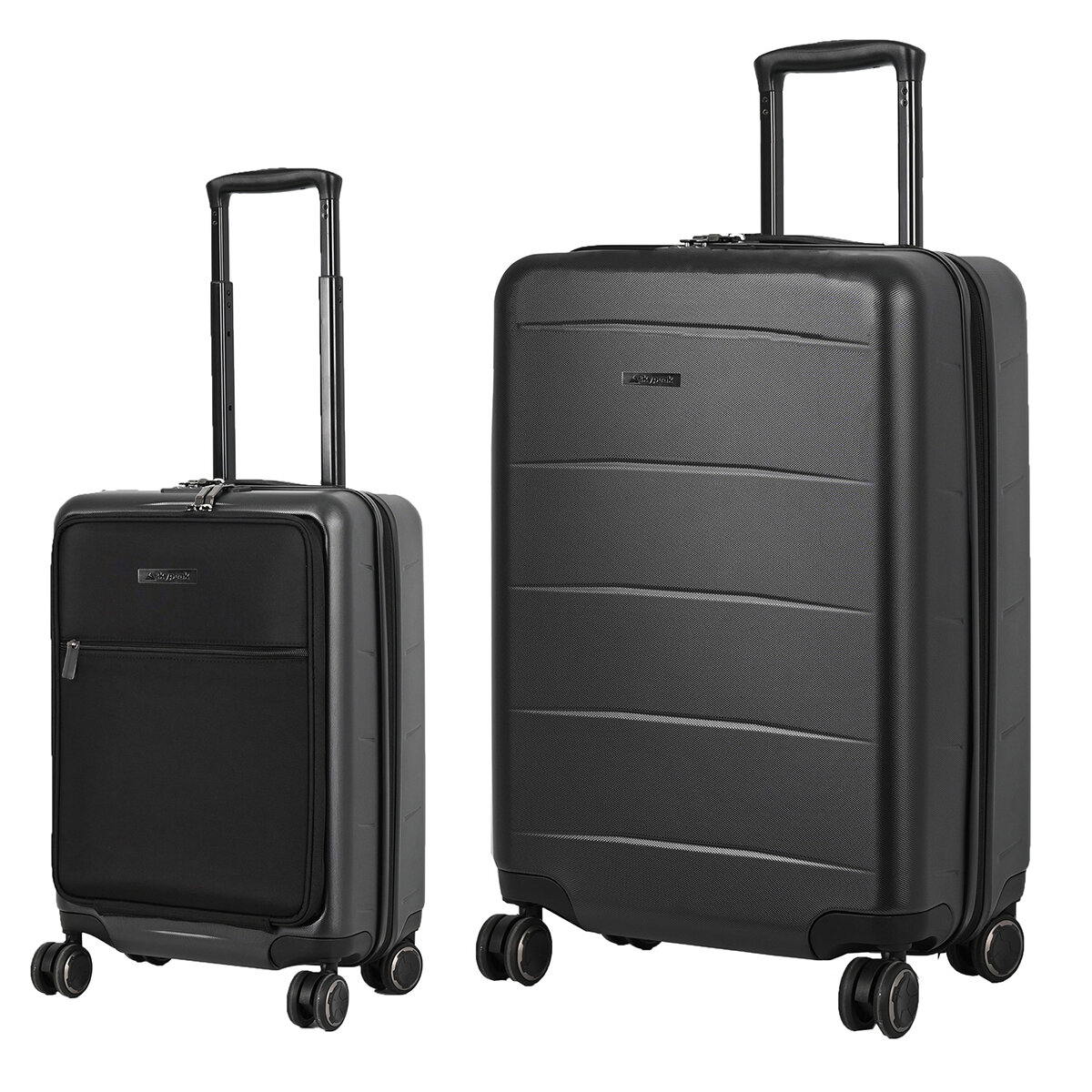 Skypeak Set de Maletas Híbrida Negro