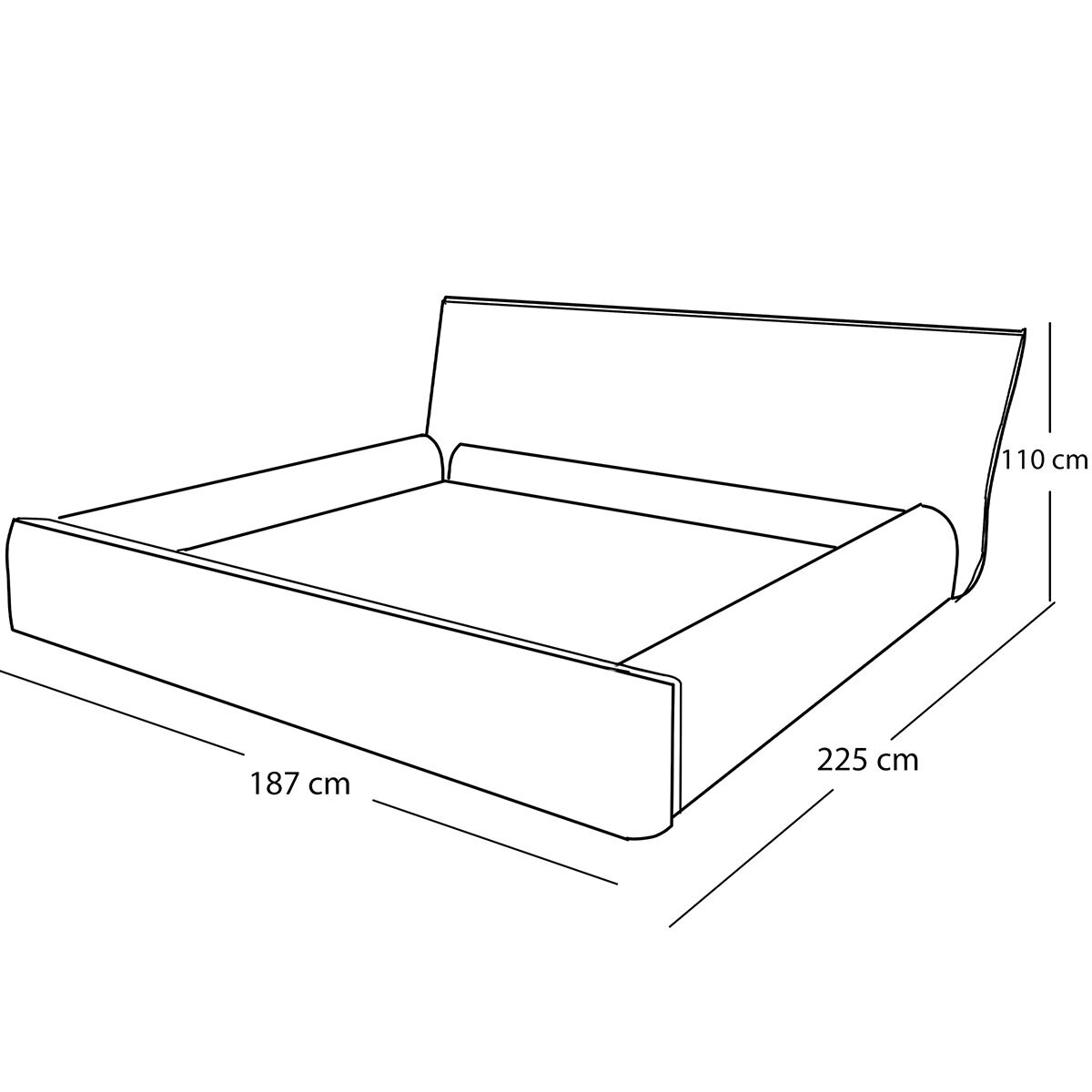 Ikasa, Nobel, Cama Queen Size Ikasa, Nobel, Cama Queen Size