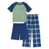 Nautica Pijama 3 piezas para Niños y Niñas Varias Tallas y Colores