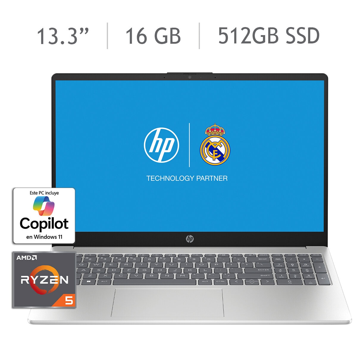 HP Pavilion Aero 13-bg0002la Laptop 13.3" WUXGA AMD Ryzen 5 16GB 512GB