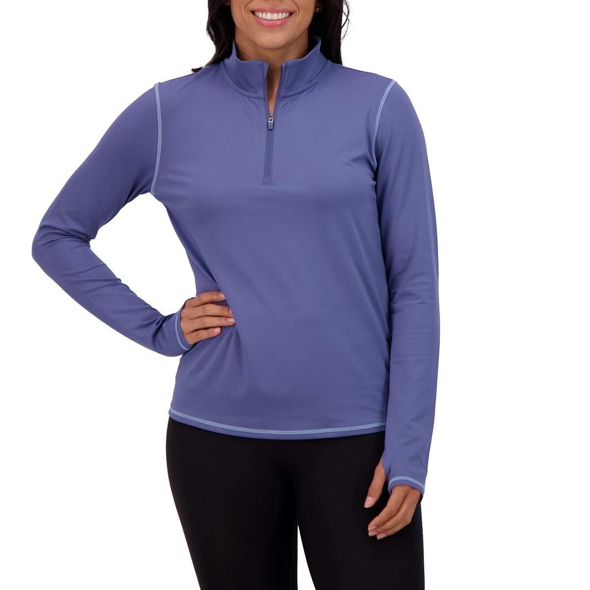 Soybu Sudadera Deportiva para Dama azul extra grande