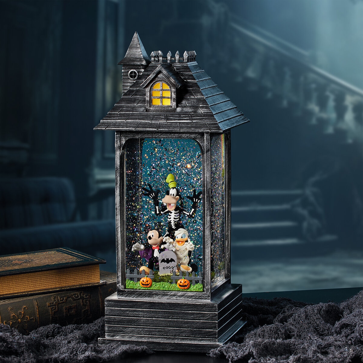 Disney Linterna de Halloween con Luces y Música 