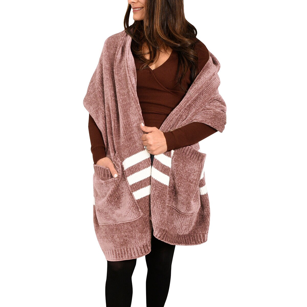 Life Comfort Poncho para Dama Rosa Costco México