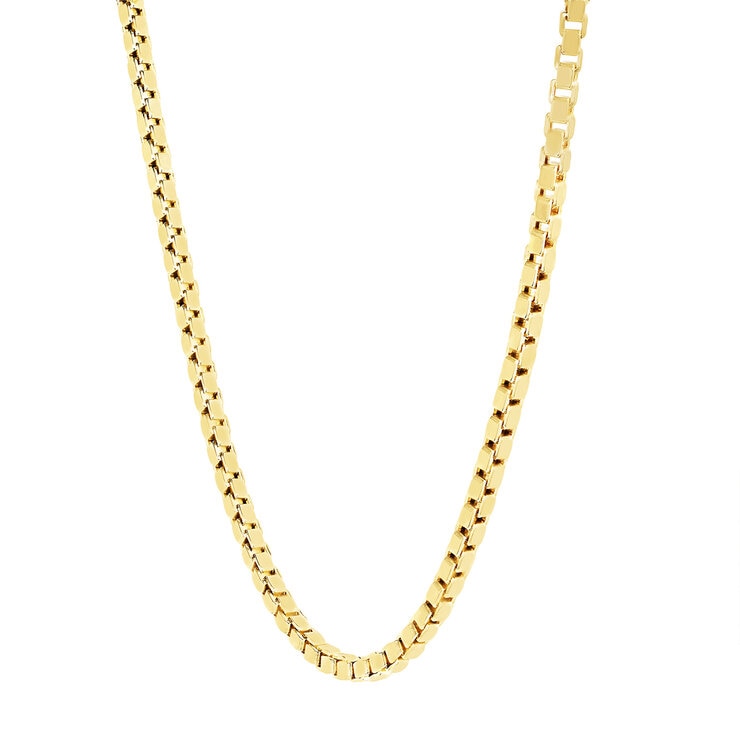 Cadena para Caballero, 60.96cm, Oro Amarillo 14K