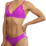 Alas de Sal, Traje de Baño de Dos Piezas Color Morado, Varias Tallas