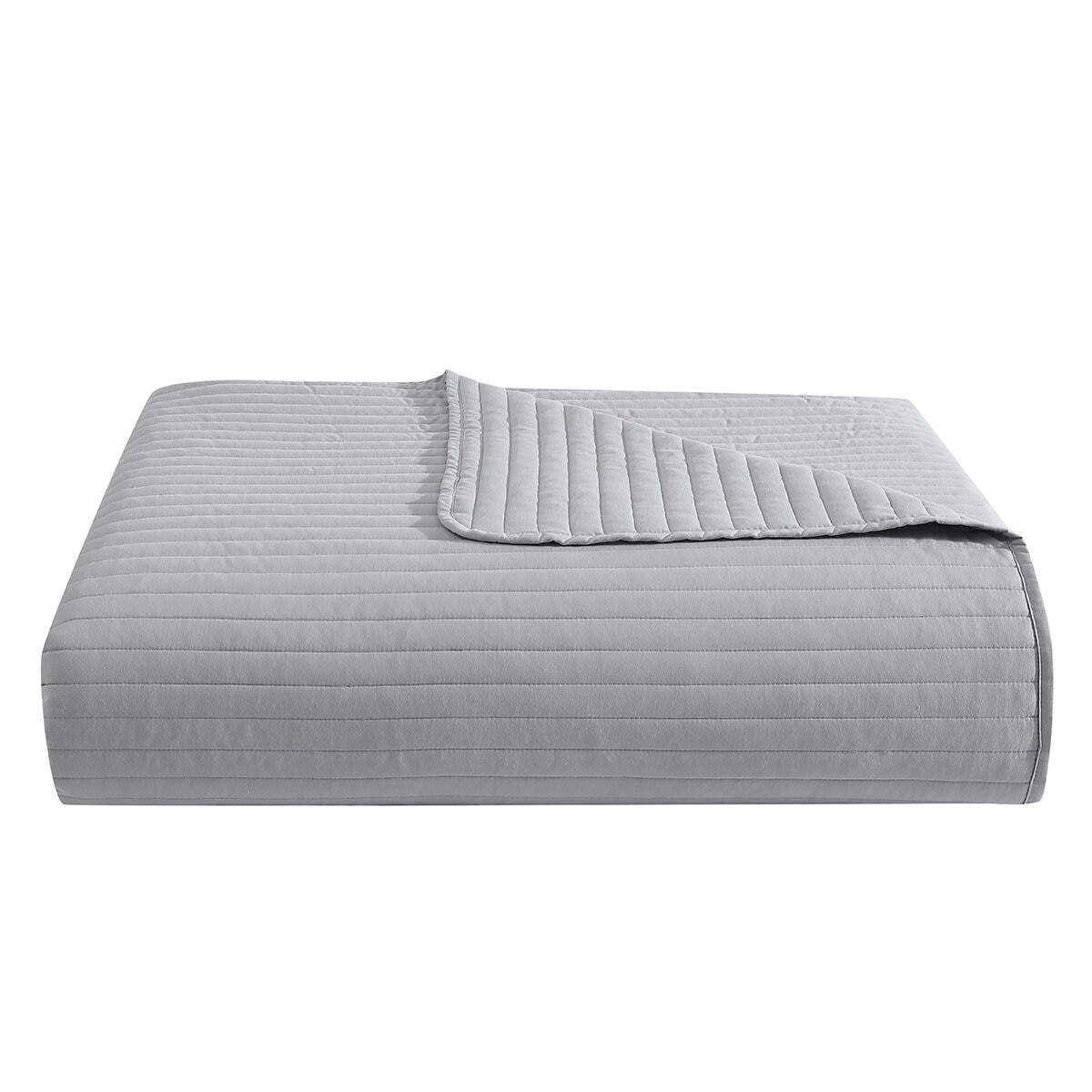 Juego de Edredón Queen de 6 piezas, Hojas Grises Juego de Edredón Queen de 6 piezas, Hojas Grises