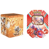 Pokémon Latas con Cartas Coleccionables en Español Varios Modelos 