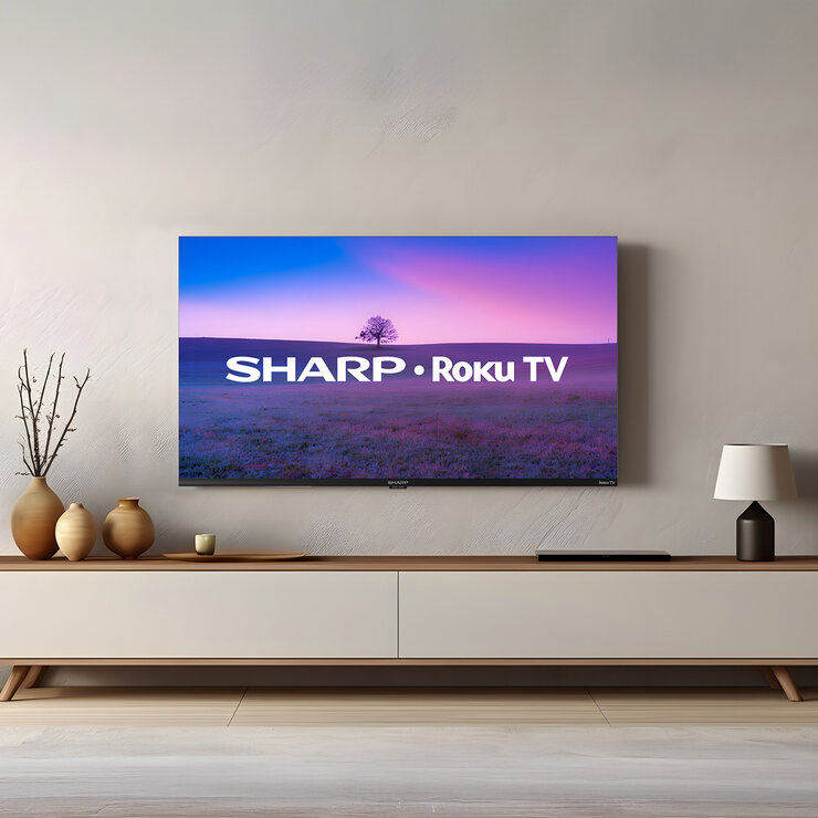 Sharp Pantalla 32" HD Roku TV